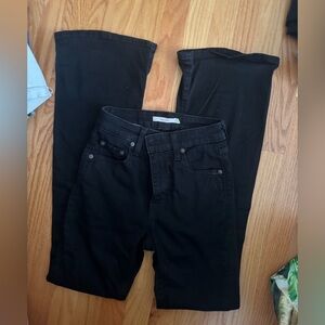 Levi’s 726 high rise flare jeans